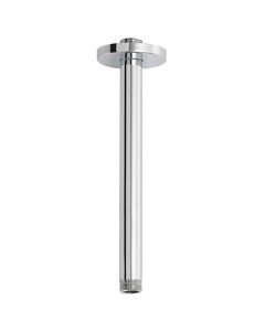 Thermostatische Regendoucheset - Leoni Rimbo - 22cm - Vierkante Hoofddouche - Staafhanddouche - RVS - Mat Zwart