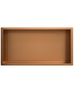 Wiesbaden Demis Inbouwnis - 30x60x7cm - Geborsteld Brons Koper