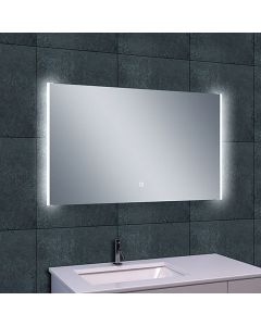 Wiesbaden Duo Spiegel Met LED - Dimbaar - Spiegelverwarming - Rechthoek - 102x60cm 1