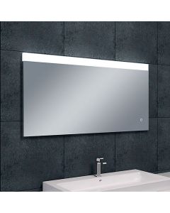 LED Badkamerspiegel - Trion Aluna - Rechthoek - IP44 - Touch Schakelaar - 18W - Aanpasbare Kleur - Spiegelglas 1