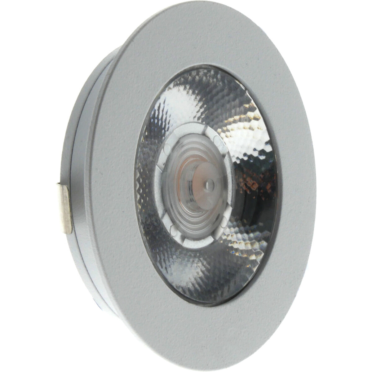 EcoDim - LED Spot Keukenverlichting - ED-10044 - 3W - Warm Wit 2700K - Dimbaar - Waterdicht IP54 - Onderbouwspot - Meubelspot - Inbouwspot - Rond - Mat Wit product afbeelding