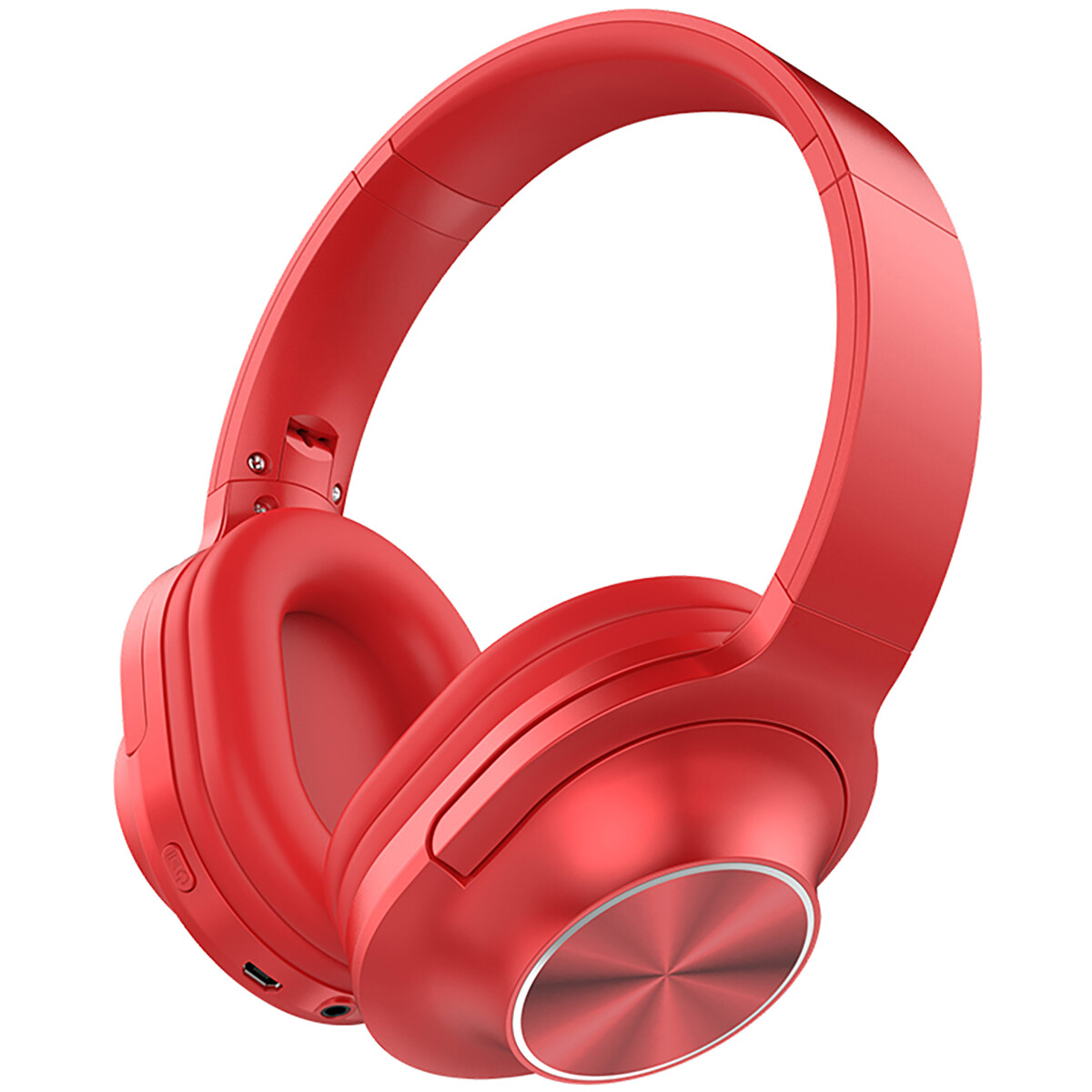 Koptelefoon - Aigi Moski - Draadloos - Bluetooth - On Ear - Rood