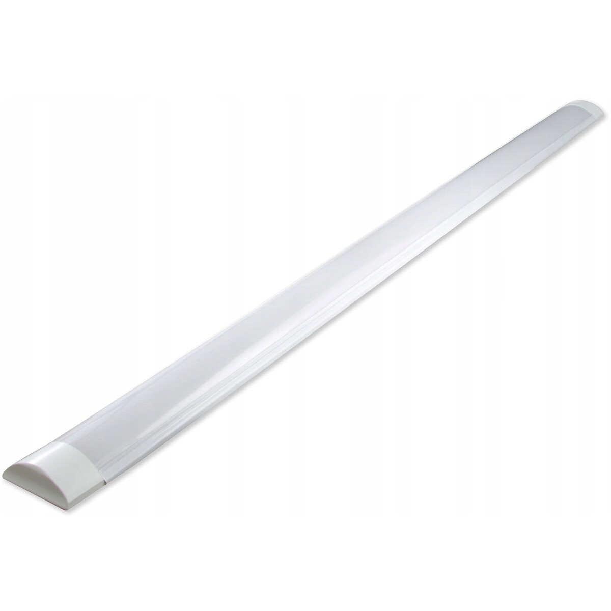 LED Balk - LED Batten - Titro - 45W - Helder/Koud Wit 6400K - Aluminium - 150cm product afbeelding