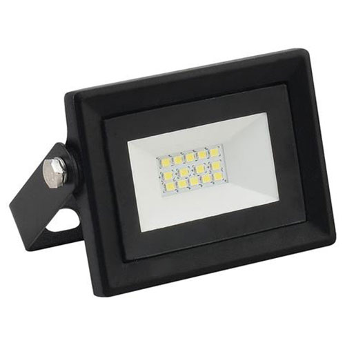 LED Bouwlamp 10 Watt - LED Schijnwerper - Pardus - Helder/Koud Wit 6400K - Waterdicht IP65