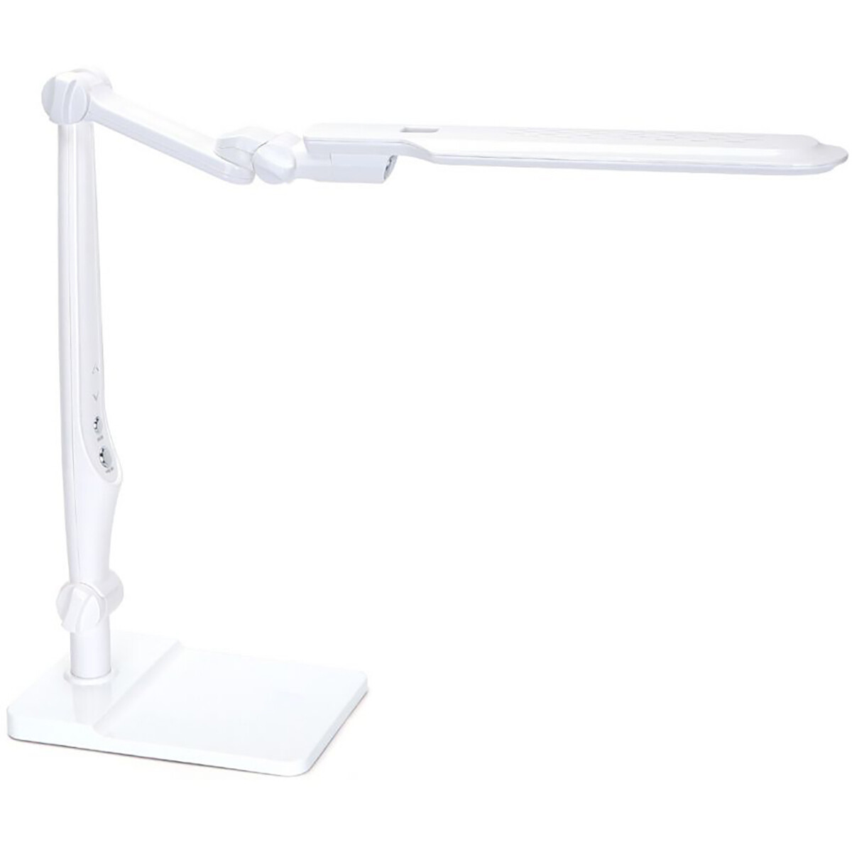 LED Bureaulamp - Aigi Marina - 9W - Aanpasbare Kleur - Dimbaar - Mat Wit product afbeelding