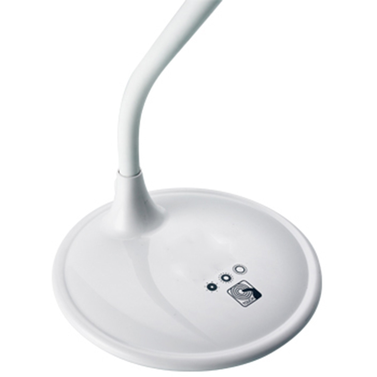 LED Bureaulamp met Vergrootglas - Aigi Magnoty - 5W - Natuurlijk Wit 5000K - Dimbaar - Glans Wit