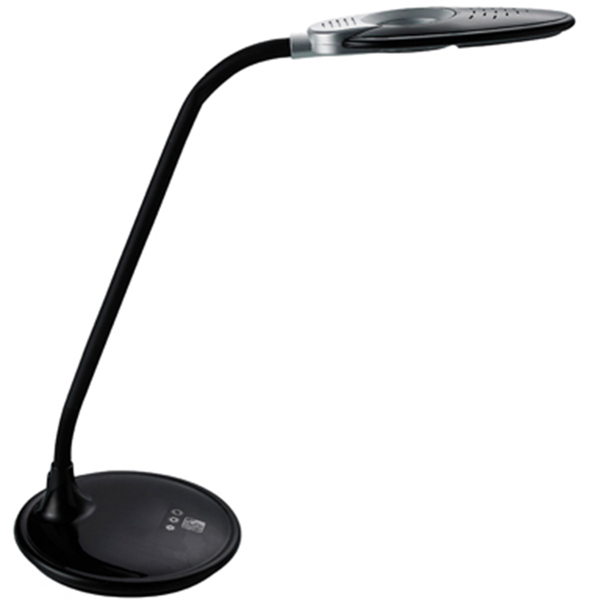 LED Bureaulamp met Vergrootglas - Aigi Magnoty - 5W - Natuurlijk Wit 5000K - Dimbaar - Glans Zwart