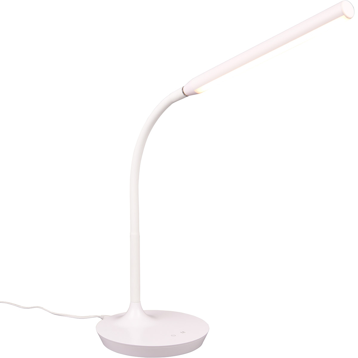 BES LED LED Bureaulamp - Tafelverlichting - Trion Root - 5W - Aanpasbare Kleur - Wit - Kunststof