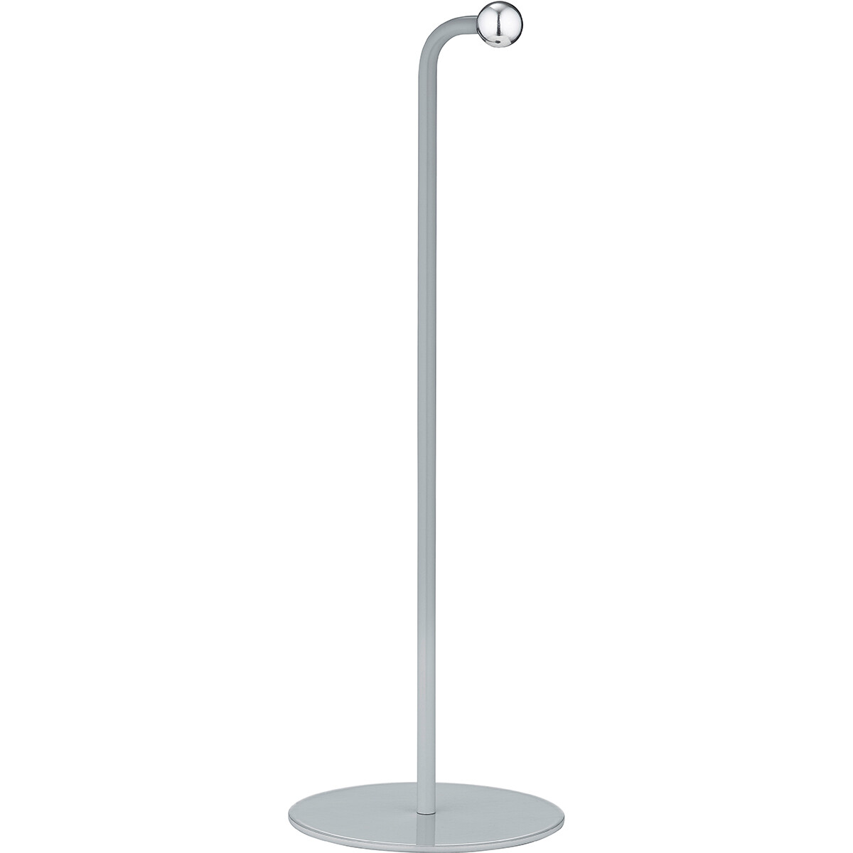 LED Bureaulamp - Trion Moxi - 2W - Warm Wit 3000K - Oplaadbaar - Rond - Mat Grijs - Aluminium