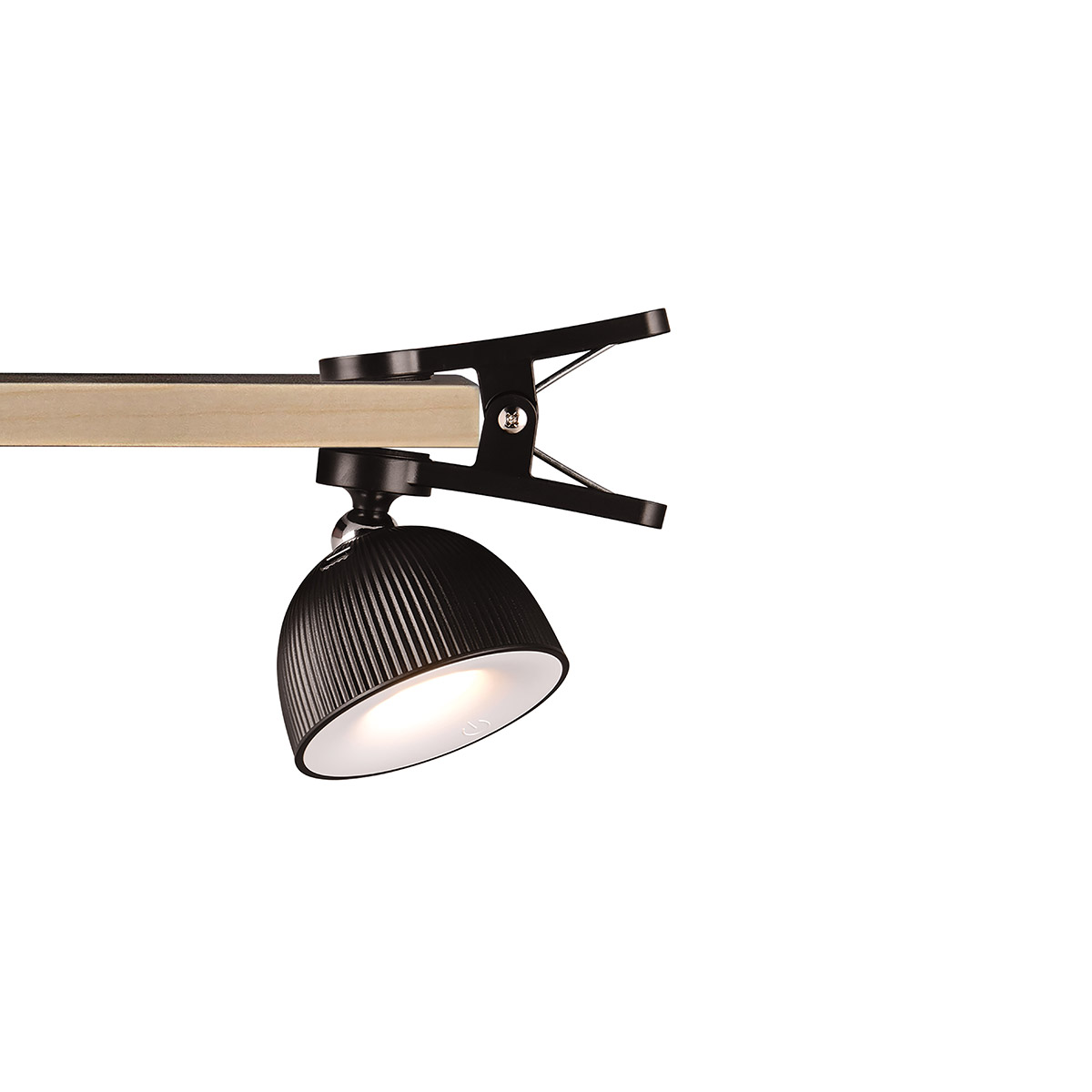 LED Bureaulamp - Trion Xavi - 3W - Warm Wit 3000K - Oplaadbaar - Rond - Zwart - Kunststof