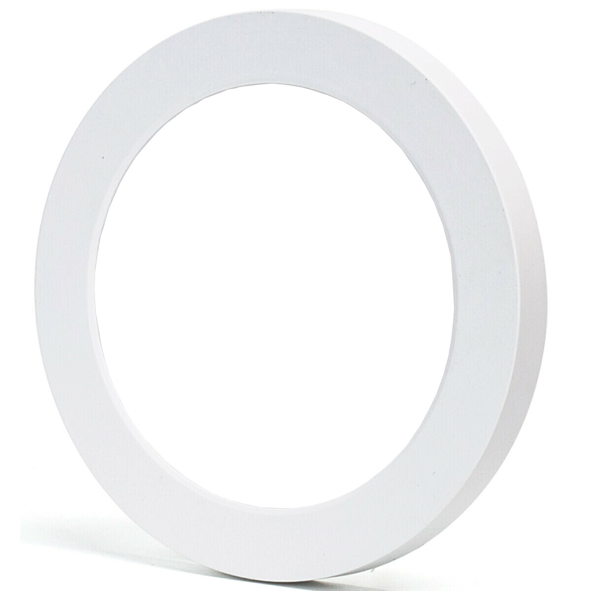 LED Downlight Pro - Aigi Foka - Inbouw/Opbouw - Rond - 12W - Helder/Koud Wit 6000K - Mat Wit - Kunststof product afbeelding