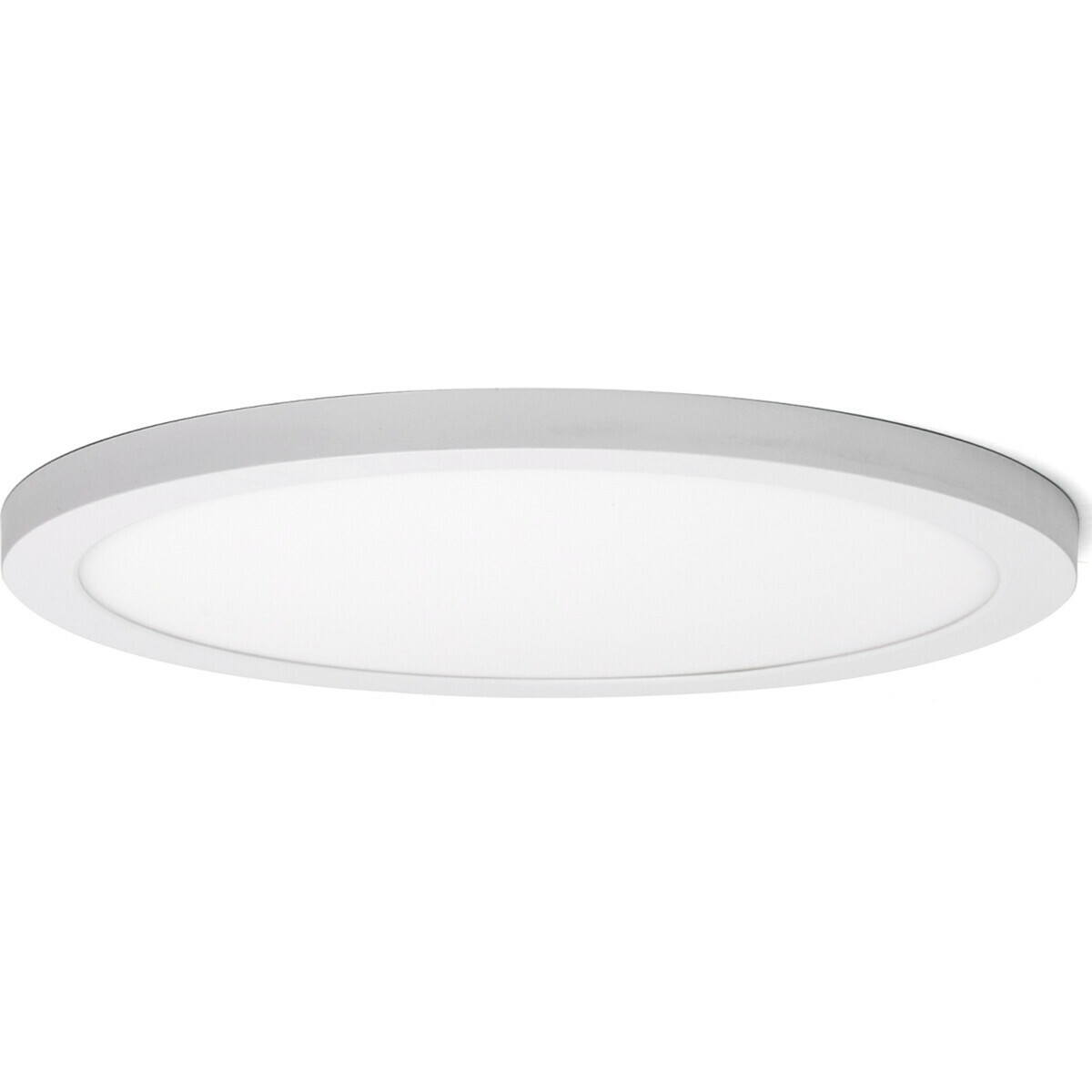 LED Downlight Pro - Aigi Foka - Inbouw/Opbouw - Rond - 30W - Warm Wit 3000K - Mat Wit - Kunststof