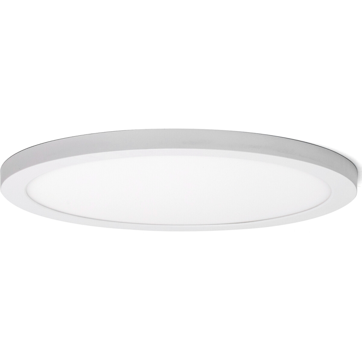 LED Downlight Pro - Aigi Foka - Inbouw/Opbouw - Rond - 24W - Aanpasbare Kleur CCT - Mat Wit - Kunststof