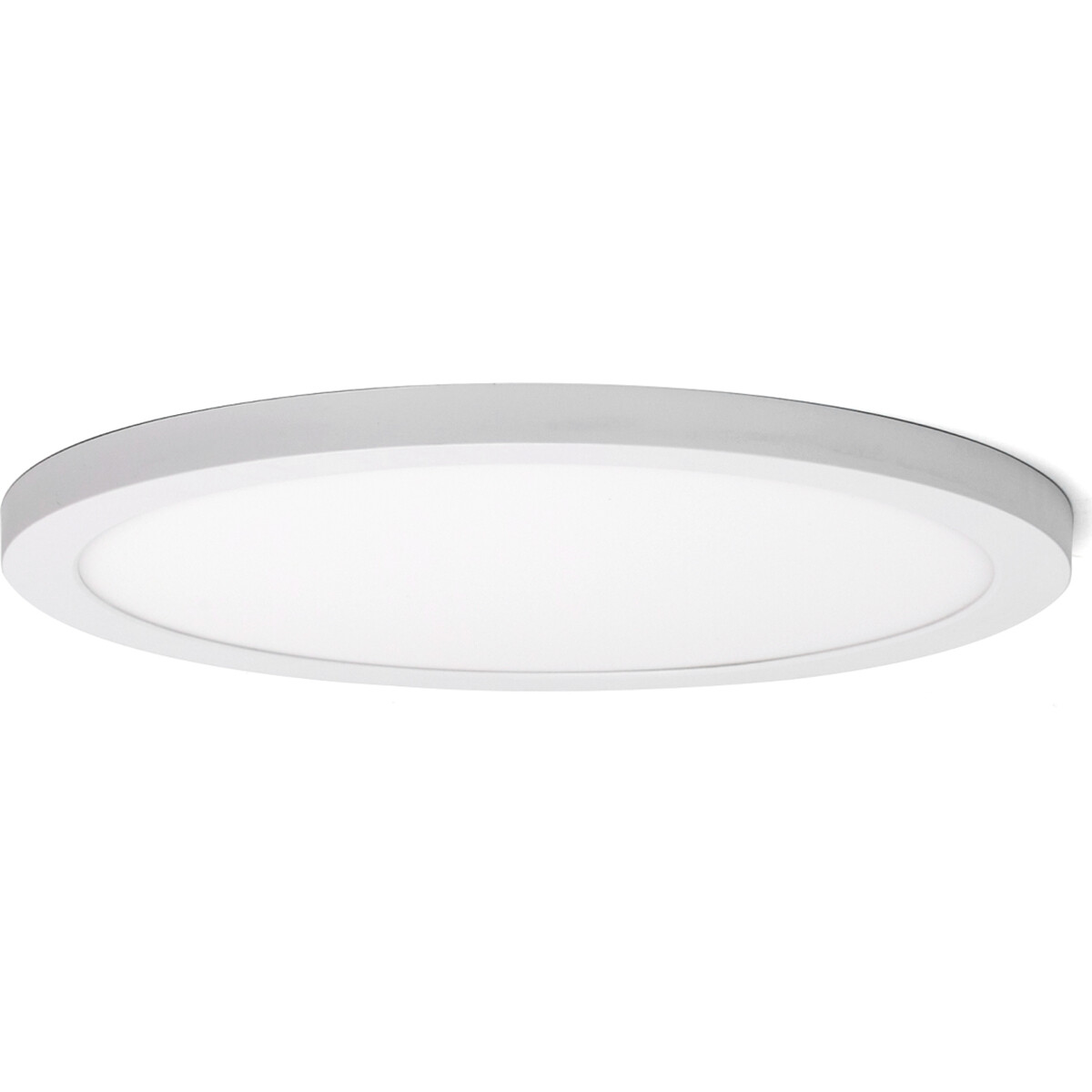 LED Downlight Pro - Aigi Foka - Inbouw/Opbouw - Rond - 30W - Aanpasbare Kleur CCT - Mat Wit - Kunststof