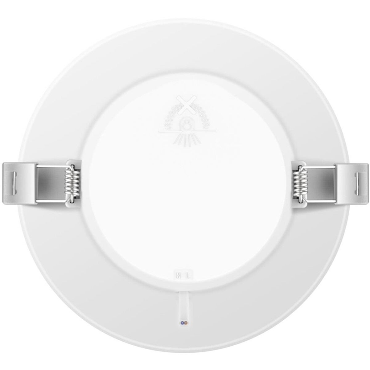 LED Downlight Pro - Aigi Trinko - Inbouw Rond 4W - Helder/Koud Wit 6500K - Mat Wit - Kunststof - Ø98mm