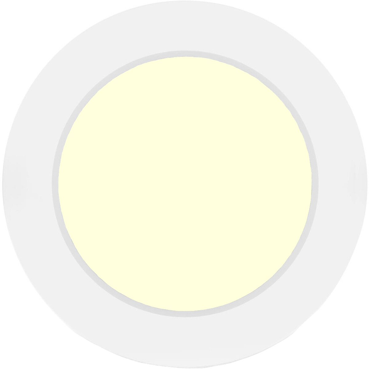 LED Downlight Pro - Aigi Trinko - Opbouw Rond 6W - Warm Wit 3000K - Mat Wit - Kunststof