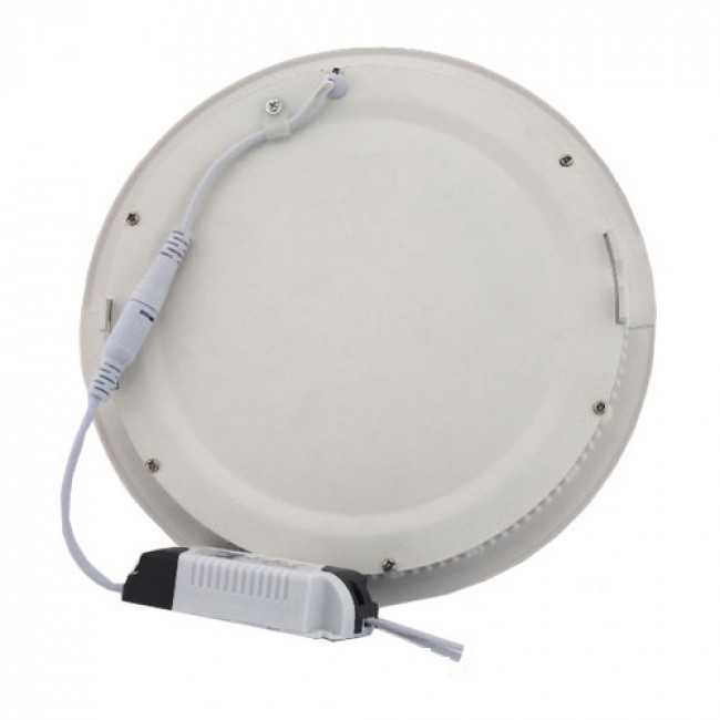 LED Downlight Slim 6 Pack - Inbouw - 6W - Helder/Koud Wit 6400K - Rond - Mat Wit - Aluminium - Ø120mm