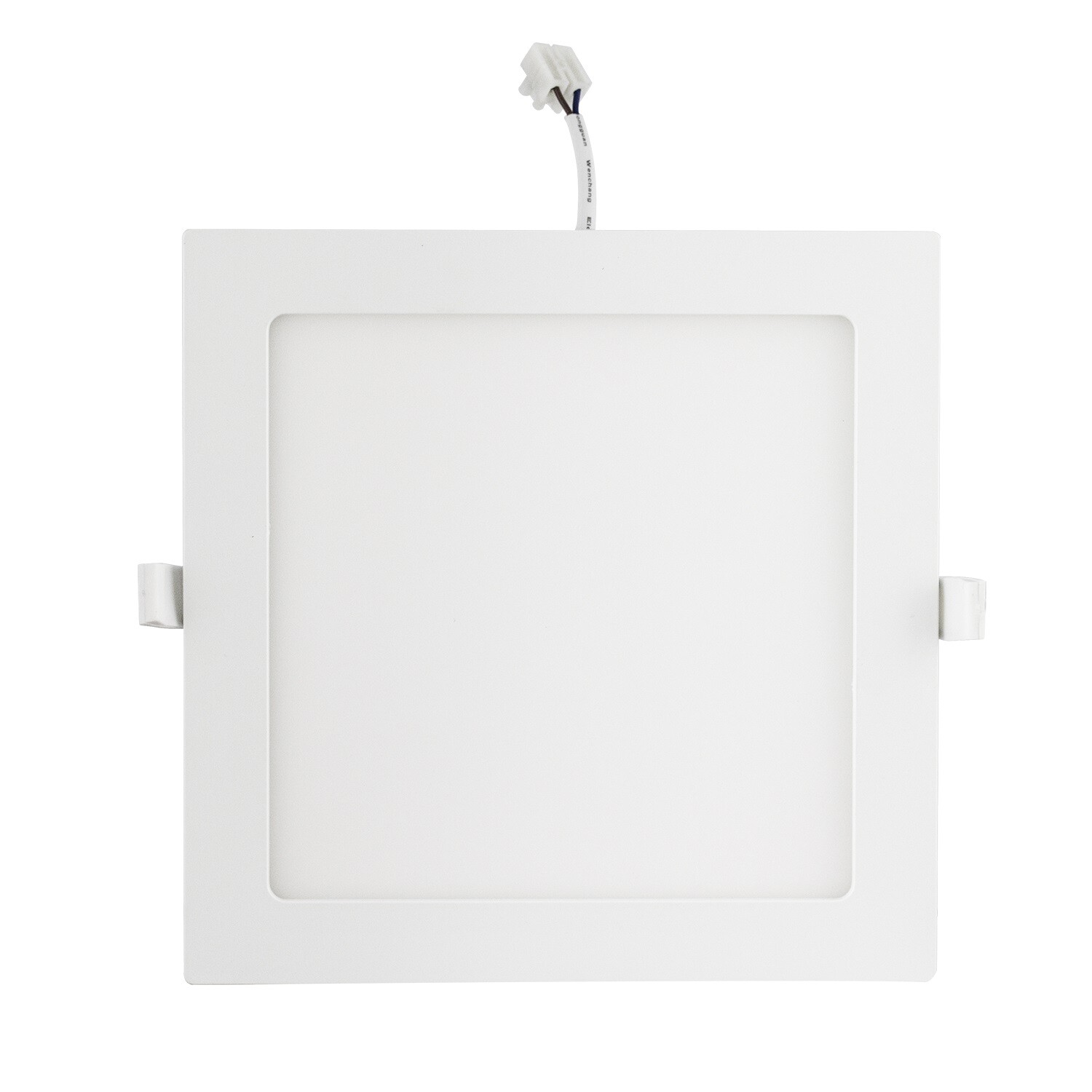 LED Downlight Slim Pro - Aigi Suno - Inbouw Vierkant 12W - Helder/Koud Wit 6000K - Mat Wit - Kunststof