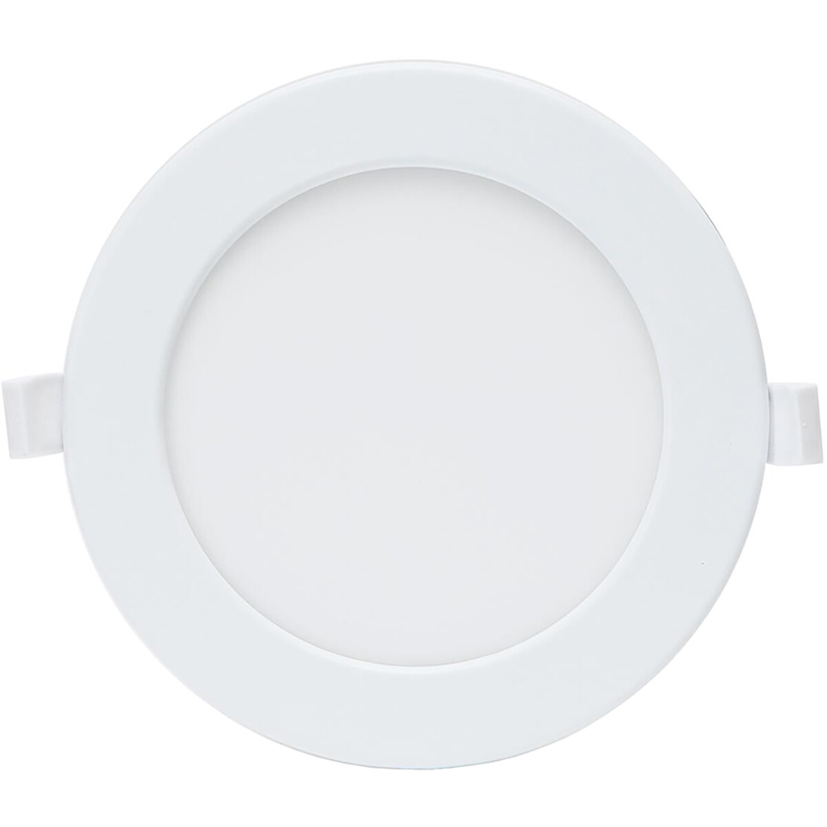 LED Downlight - Smart LED - Wifi LED - Slimme LED - Aigi Zumba - 12W - Aanpasbare Kleur - Inbouw Rond - Mat Wit - Aluminium - Ø170mm