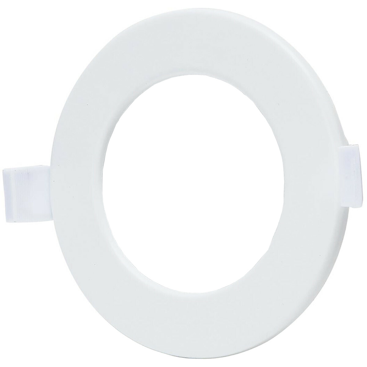 LED Downlight - Smart LED - Wifi LED - Slimme LED - Aigi Zumba - 6W - Helder/Koud Wit 6500K - Inbouw Rond - Mat Wit - Aluminium - Ø115mm product afbeelding