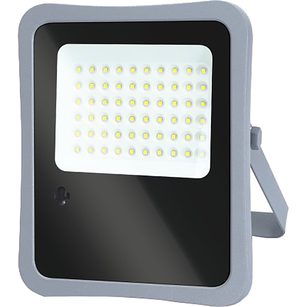 LED Floodlight op Zonne-energie - LED Schijnwerper - Aigi Florida - LED Solar Tuinverlichting Wandlamp - Afstandsbediening - Waterdicht IP65 - 200W - Helder/Koud Wit 6500K