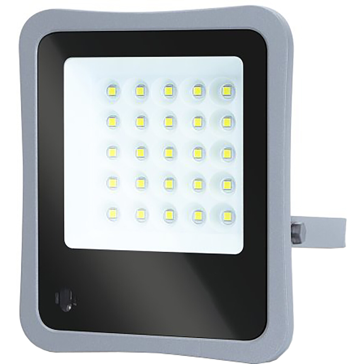 LED Floodlight op Zonne-energie - LED Schijnwerper - Aigi Florida - LED Solar Tuinverlichting Wandlamp - Afstandsbediening - Waterdicht IP65 - 50W - Helder/Koud Wit 6500K