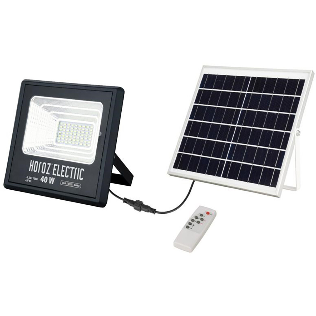 LED Floodlight op Zonne-energie LED Schijnwerper LED Solar Tuinverlichting Wandlamp Togre 40W Helder