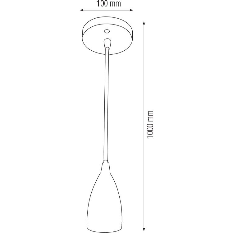 LED Hanglamp - Edysa - Industrieel - Rond - Mat Brons Aluminium - E27