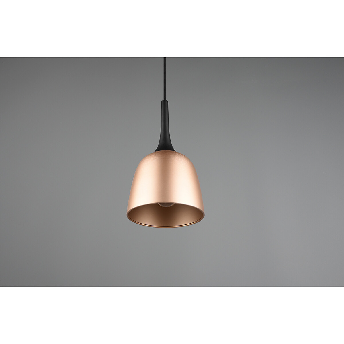 LED Hanglamp - Hangverlichting - Trion Christa - E27 Fitting - Rond - Mat Goud - Aluminium - Ø200mm