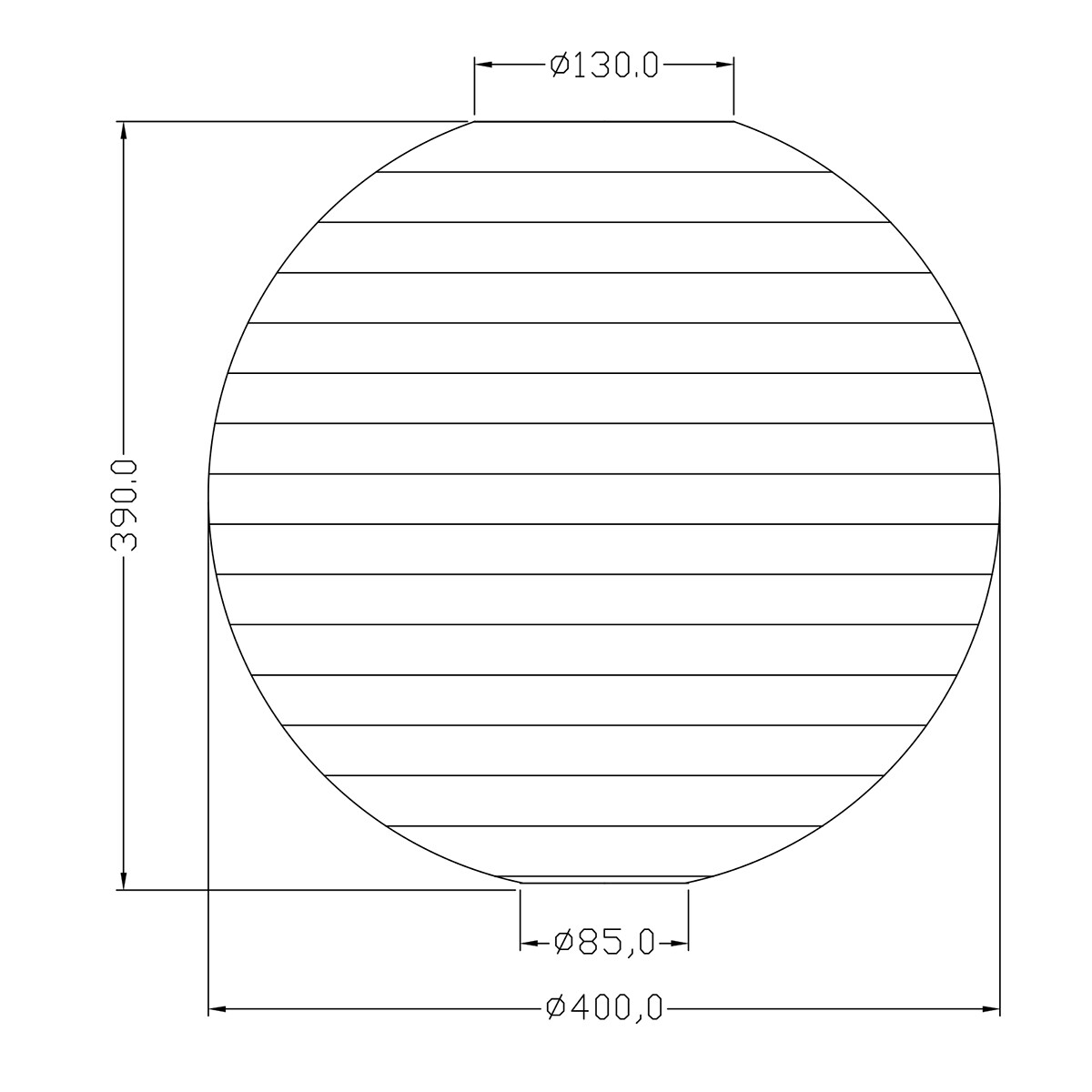 LED Hanglamp - Hangverlichting - Trion Ponton - E27 Fitting - Rond - Mat Groen - Papier