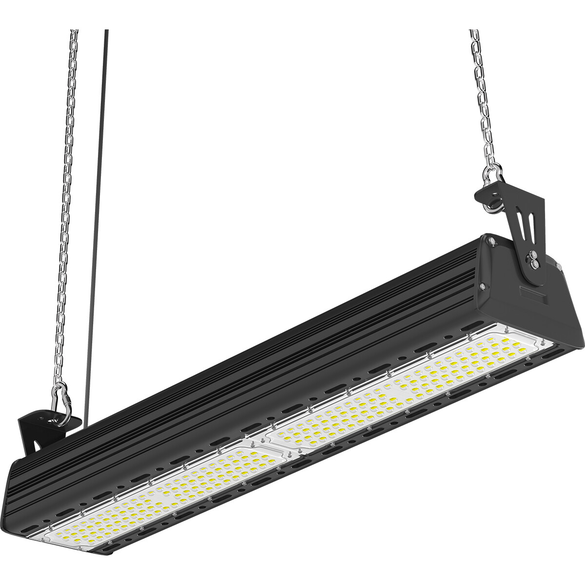 LED High Bay Lineair - Rinzu Lin - 100W - 150LM/W - 840 4000K - Dimbaar 0-10V - IP65 - Sosen Driver - Sanan LEDs