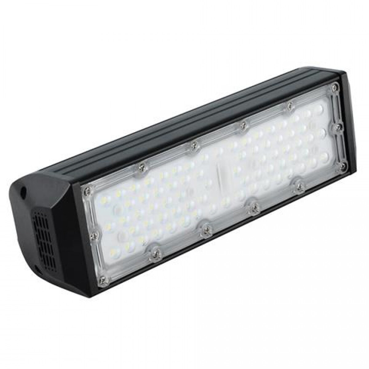 LED High Bay - Zarigmo - 100W - Rechthoek - Magazijnverlichting - Waterdicht IP65 - Helder/Koud Wit 6400K - Aluminium