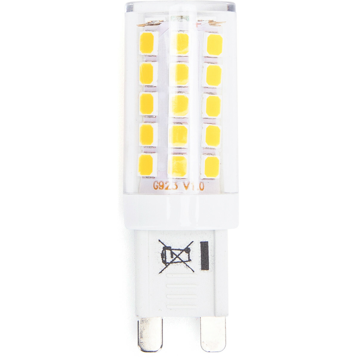 LED Lamp 10 Pack - Aigi - G9 Fitting - 3W - Warm Wit 3000K | Vervangt 32W