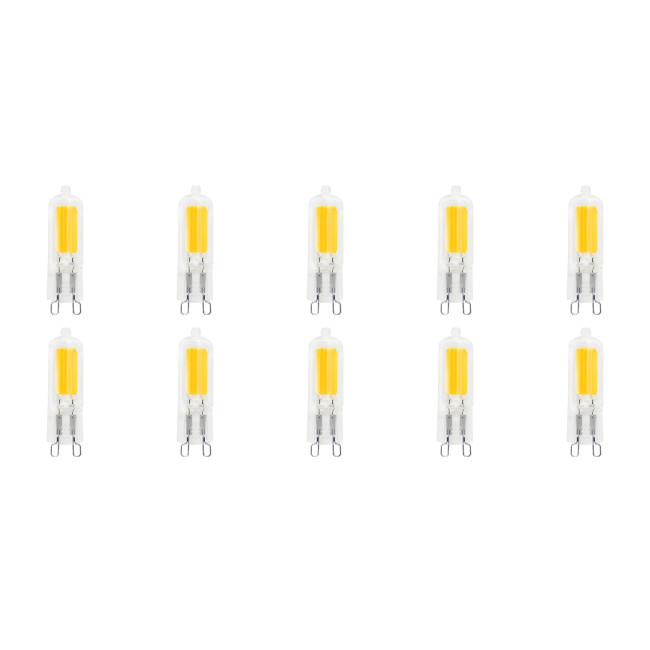 LED Lamp 10 Pack - Exi - G9 Fitting - 3W - Helder/Koud Wit 6400K