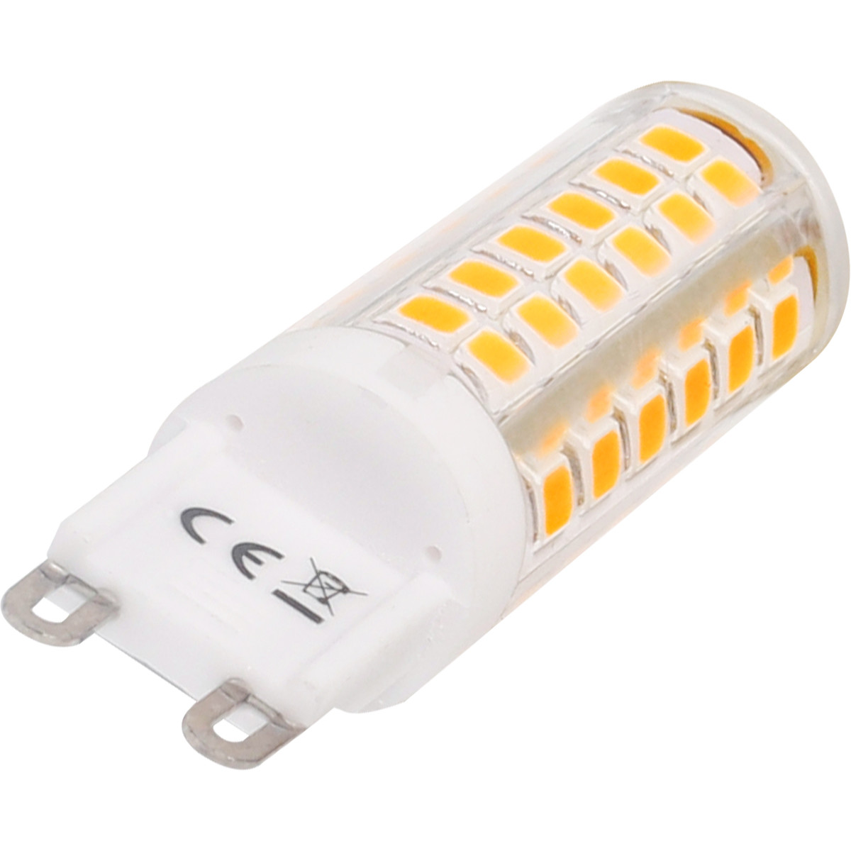 LED Lamp 10 Pack - Aigi - G9 Fitting - 5W - Helder/Koud Wit 6500K | Vervangt 45W