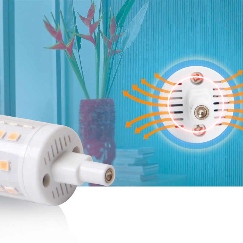 LED Lamp - Aigi - R7S Fitting - 12W - Helder/Koud Wit 6500K