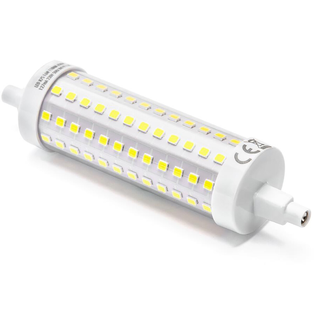 LED Lamp - Aigi Trunka - R7S Fitting - 16W - Helder/Koud Wit 6500K - Glas