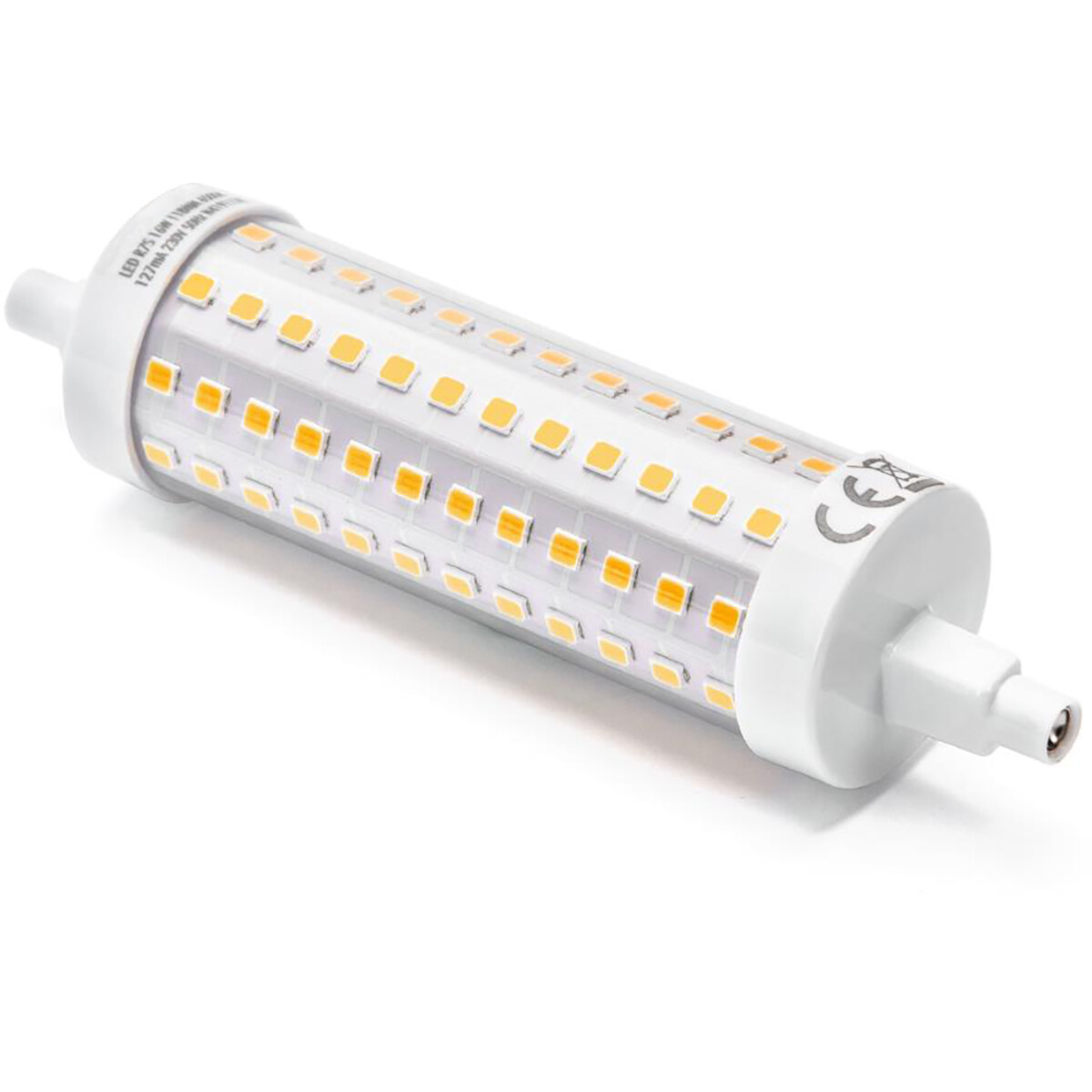 LED Lamp - Aigi Trunka - R7S Fitting - 16W - Warm Wit 3000K - Glas