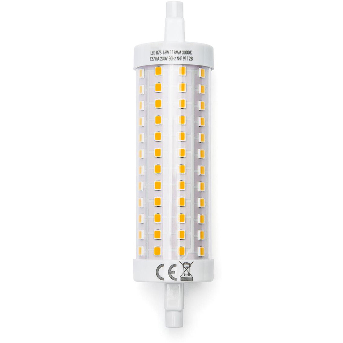 LED Lamp - Aigi Trunka - R7S Fitting - 16W - Warm Wit 3000K - Glas product afbeelding