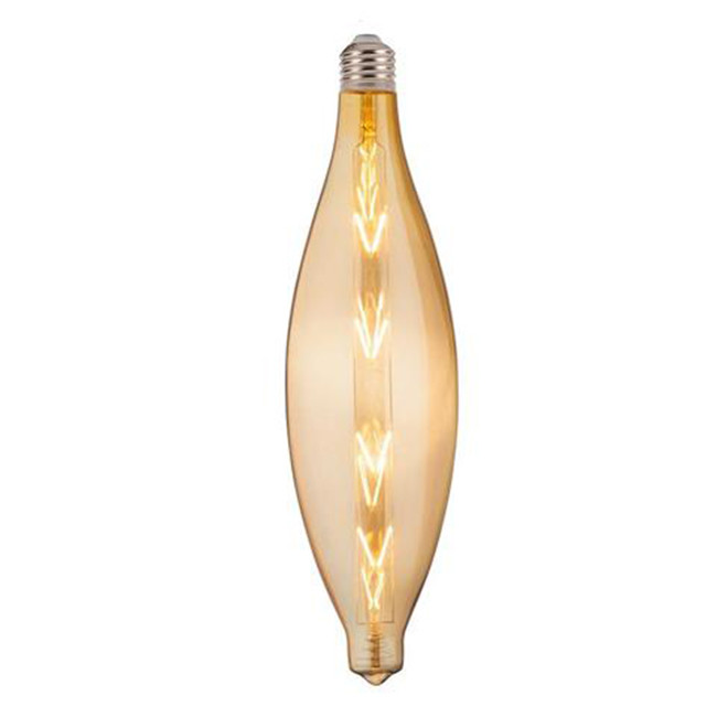 LED Lamp Design Elipo E27 Fitting Amber 8W Warm Wit 2200K