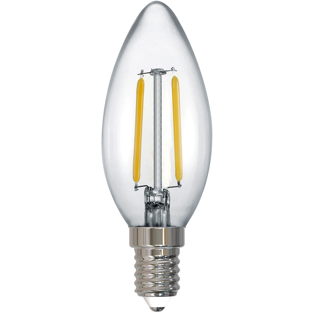 LED Lamp - Filament - Trion Kirza - E14 Fitting - 2W - Warm Wit-2700K - Transparant Helder - Glas product afbeelding