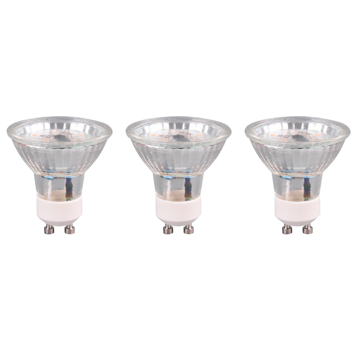 LED Lamp - Trion Rova - Set 3 Stuks - GU10 Fitting - 3W - Warm Wit 3000K - Dimbaar product afbeelding