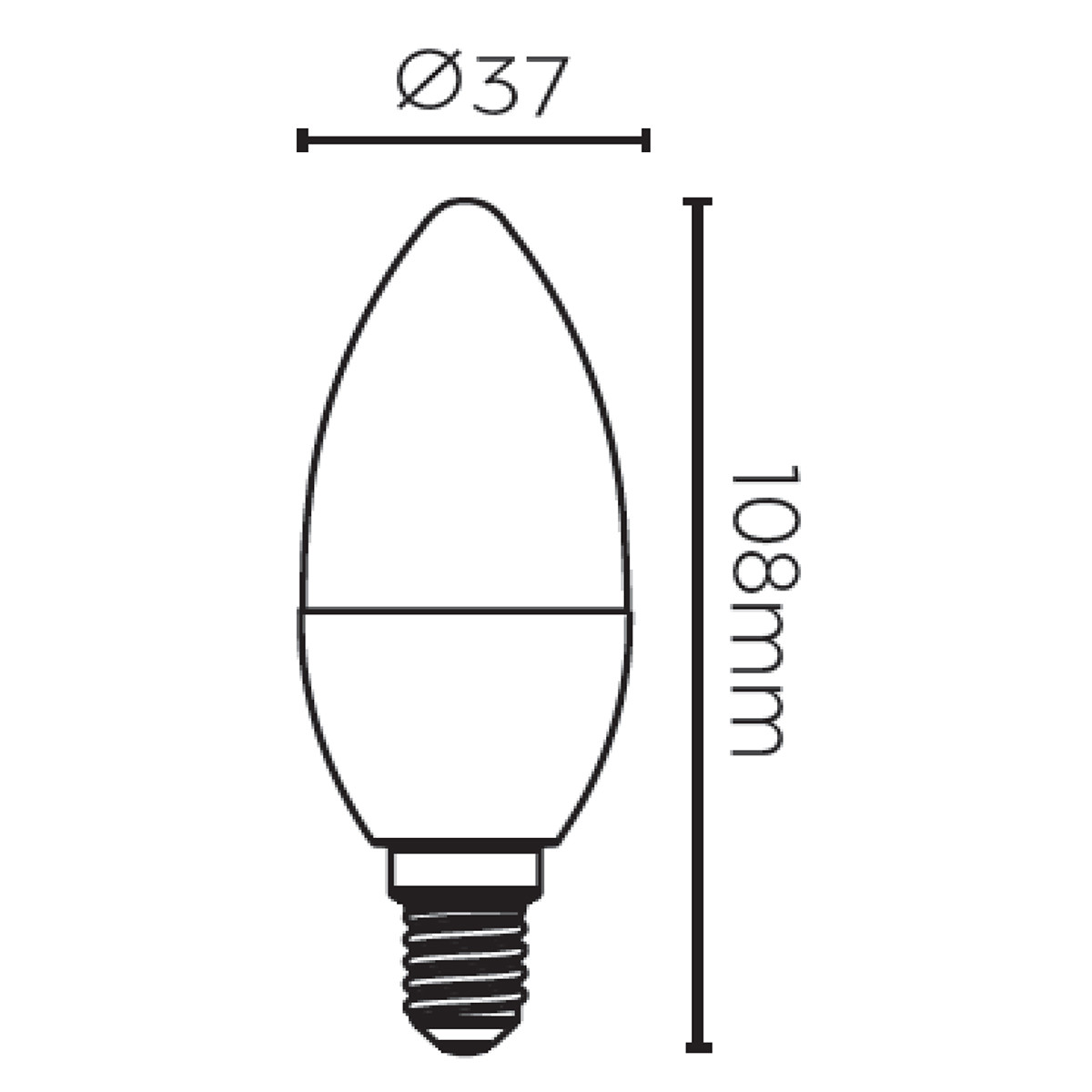 LED Lamp WiZ - Smart LED -  Slimme LED - Trion Akusti - E14 Fitting - 5W - Aanpasbare Kleur - Dimbaar - Mat Wit - Kunststof