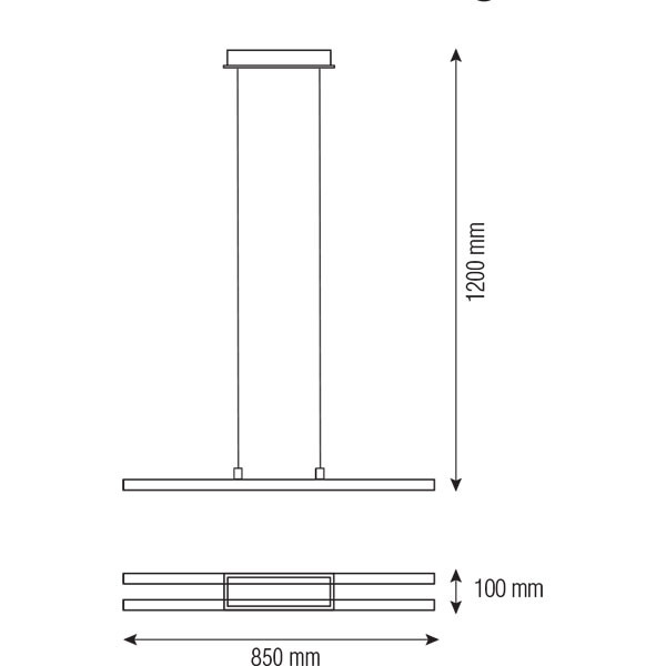 LED Plafondlamp - Plafondverlichting - Mater - 35W - Natuurlijk Wit 4000K - Wit Aluminium