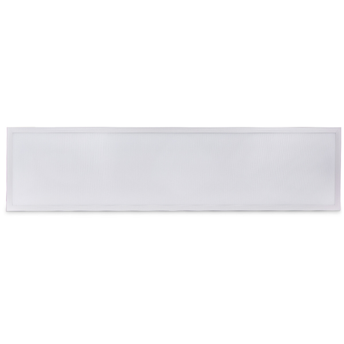 LED Paneel 30x120 - Aigi Blinta - Helder/Koud Wit 6500K - 50W - Inbouw - Wit - Flikkervrij