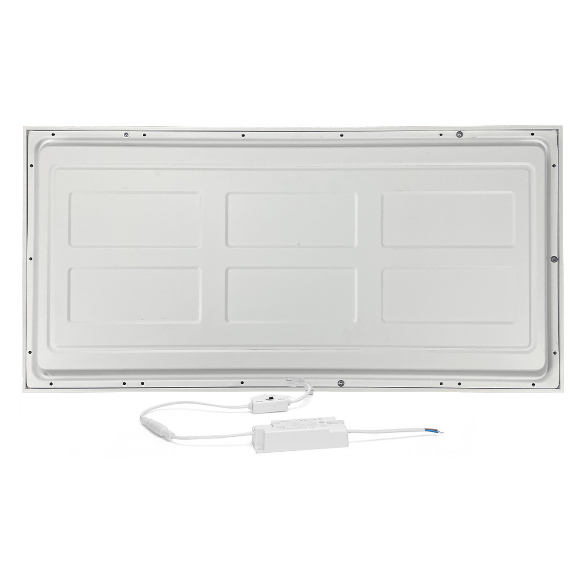 LED Paneel 30x60 6 Pack - Velvalux Lumis - LED Paneel Systeemplafond - Natuurlijk Wit 4000K - 24W - Inbouw - Rechthoek - Wit - Flikkervrij