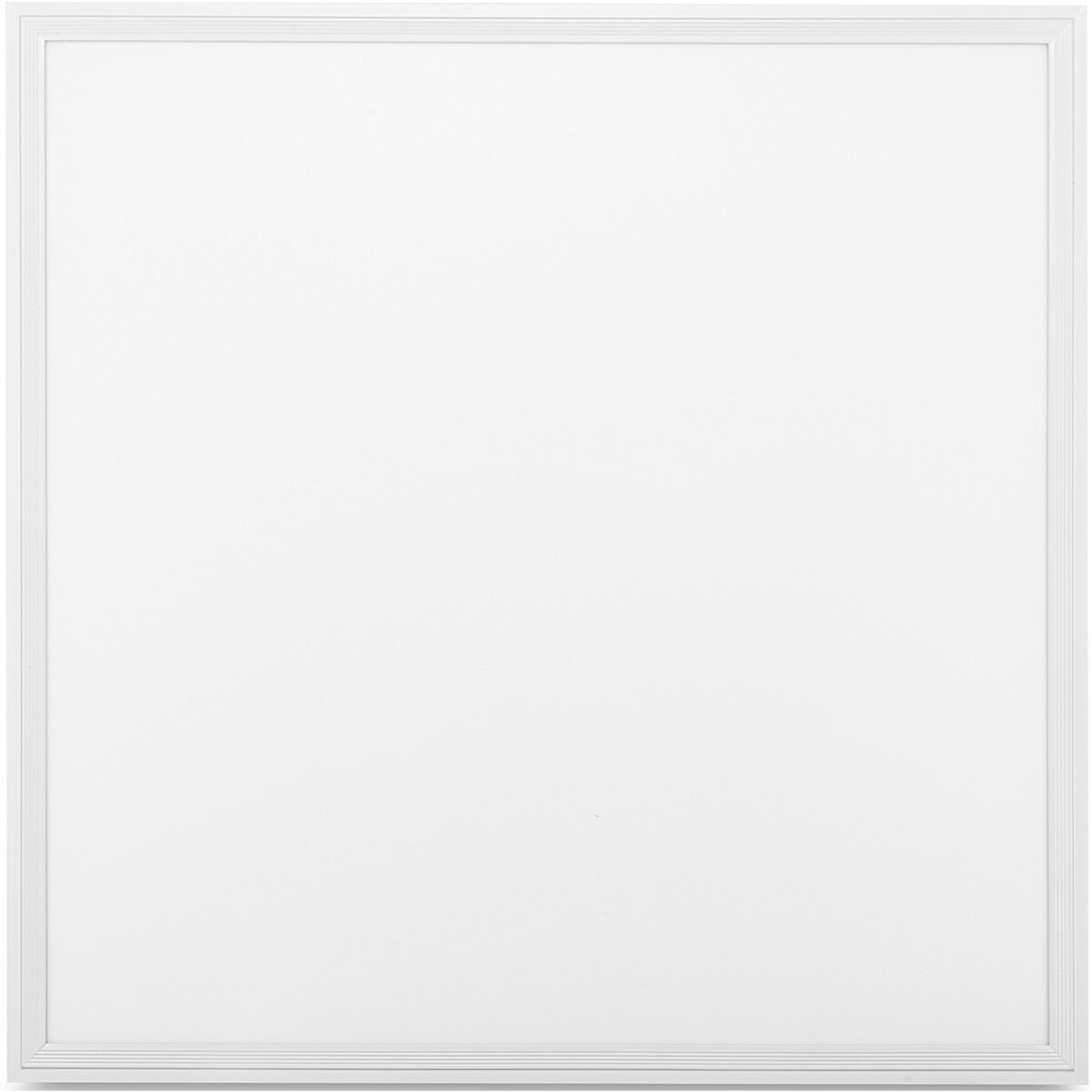 LED Paneel - Aigi Clena - 60x60 Warm Wit 3000K - 40W Inbouw Vierkant - Mat Wit - Flikkervrij