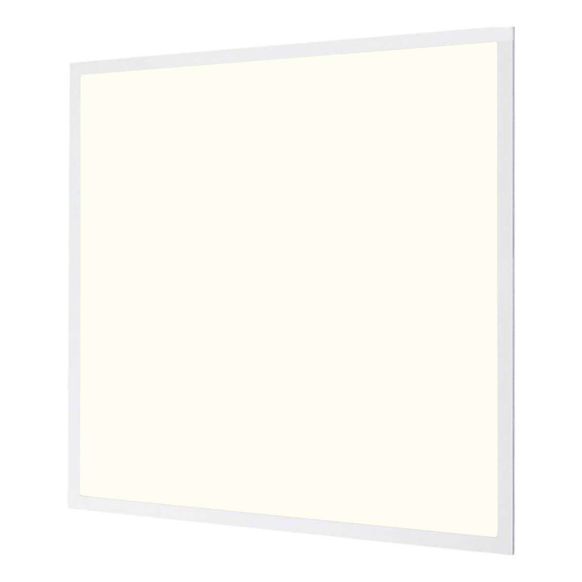 LED Paneel met Stekker - Aigi Leny - 60x60 - Natuurlijk Wit 4000K - 32W - 3840lm - 120lm/W - High Lumen - Inbouw - Vierkant - Mat Wit - Flikkervrij