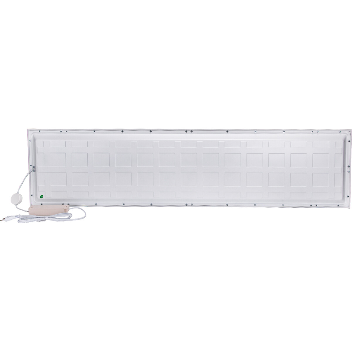 LED Paneel - Aigi Hyron - 30x120 - Aanpasbare Kleur CCT - 32W - Inbouw - Vierkant - Mat Wit - Aluminium - Flikkervrij