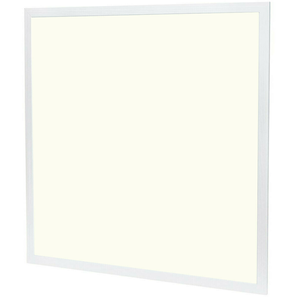 LED Paneel - Aigi Limno Slim - 60x60 - Natuurlijk Wit 4000K - 32W - Smart LED - Slimme LED - Dimbaar - Inbouw Vierkant - Mat Wit - Flikkervrij